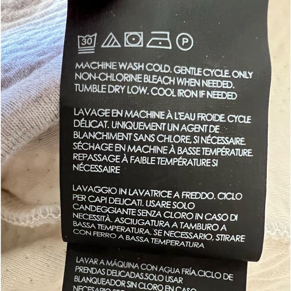 🎯Club Monaco Textured Sweatshirt Gray Size Large - Picture 9 of 12